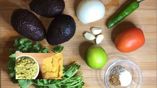 Easy Guacamole Recipe [upl. by Nnyllatsyrc]