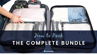 How to Use Packing Cubes for Checked Suitcase [upl. by Frere]