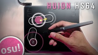 Huion HS64 Tablet Review [upl. by Aratihc]