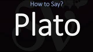 How to Pronounce Plato CORRECTLY [upl. by Rosel]