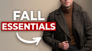 5 Fall Wardrobe Essentials Worth The Investment  Fall Outfit Ideas for Men [upl. by Spear800]