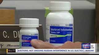 Valsartan Heart Medicine Recalled [upl. by Clauddetta]