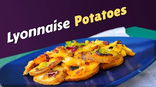 Lyonnaise Potatoes Recipe Lyonnaise Potatoes Pan Fried [upl. by Bush]