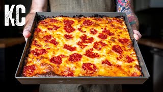 Sheet Pan Pizza Thatll Impress Any Italian Grandma Same Day Dough [upl. by Donela334]