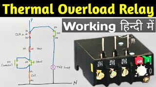 Thermal Overload Relay Working and Construction [upl. by Rramel]