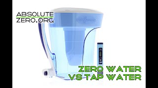 Surprising Zero Water Filter Test Review amp Unboxing [upl. by Yzzo]