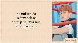 BTS 방탄소년단  Love Myself Easy Lyrics [upl. by Eanal]