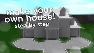 How to Build a House in Bloxburg [upl. by Mcnully409]