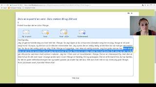 Video 182 Norskprøven A2B1 Brev til en venn [upl. by Fasto965]