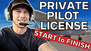 PRIVATE PILOT LICENSE 2024  Start to Finish  Full Process Explained flighttraining [upl. by Yssirk]