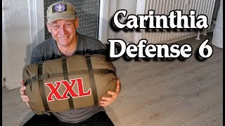 CARINTHIA DEFENSE 6 Winterschlafsack XXL [upl. by Choo]