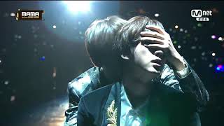 BTS MAMA 2016  full Boy Meets Evil  Blood Sweat amp Tears  Fire  V amp Jins scene [upl. by Eegnat]