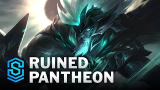 Ruined Pantheon Skin Spotlight  League of Legends [upl. by Meehsar506]