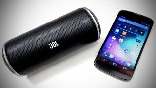 JBL Flip Unboxing amp Test Wireless Bluetooth Speaker [upl. by Aitam]