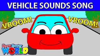 Vehicle Sounds Song 🚘 Kids Song 🚂 Henry Hoover World ✈️ [upl. by Jamila]