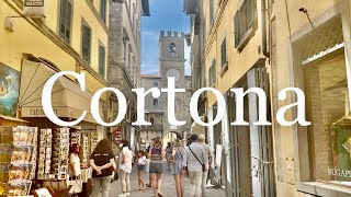 🇮🇹 Cortona  Biblical Etruscan hilltop town 🏺 [upl. by Fendig]