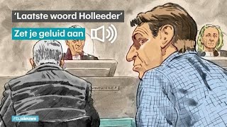 Bekijk hier het laatste woord van Willem Holleeder  RTL NIEUWS [upl. by Adamis]