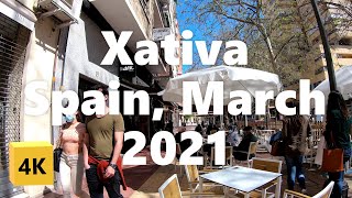 Walking in Xativa Spain March 2021 [upl. by Joana]