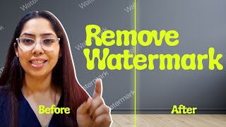 How to Remove Watermark from Image In Few Second  Watermark Remover [upl. by Milurd]