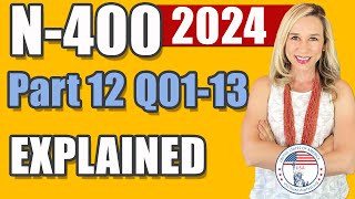 2024 US Citizenship Interview N400 Part 12 113 Questions amp Words  Vocabulary Definitions [upl. by Columbyne421]