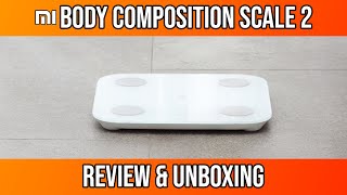 Xiaomi Mi Body Composition Scale 2 Unboxing amp Review [upl. by Siramed]