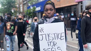 Thousands march in Toronto against antiblack antiIndigenous racism [upl. by Mcwilliams]