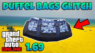 How To Get Every New Duffel Bag In GTA 5 Online  Easy Method No BEFF After Patch 169 [upl. by Lidda653]