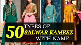 50 Different Types of Salwar Kameez With Name  Blossom Trends [upl. by Graf]