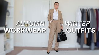 16 AUTUMNWINTER WORKWEAR OUTFITS [upl. by Eelaras663]