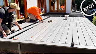 How To Install Timbertech Decking [upl. by Hussein]