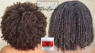 My Updated Clay Mask Routine  Reviving My Type 4 Low Porosity High Density Natural Hair 🙌🏾🙌🏾 [upl. by Corrinne194]