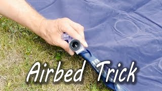 How to Inflate an Airbed Without a Pump [upl. by Mckinney]