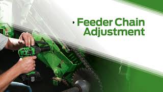 Feeder Chain Adjustment [upl. by Nyliak]