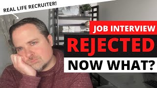 How To Handle Job Rejection After an Interview [upl. by Fitts]