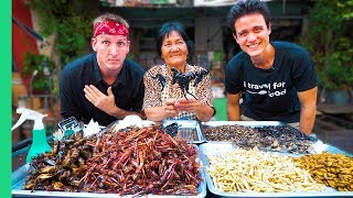 Exotic THAI FOOD Tour in Bangkok with Mark Wiens Freaky Thai Food  Yummy Face Challenge [upl. by Rogozen]