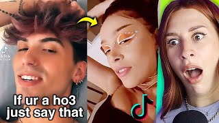 FUNNIEST TikTok Stitches That Are A Little SPICY  REACTION [upl. by Janine]