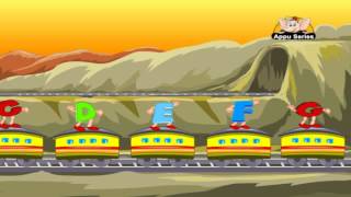 Alphabets  The Alphabets Train  Kids Animation Learn Series [upl. by Shaver141]