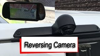 Mercedes Sprinter  Rear View Camera Install [upl. by Anatnas]