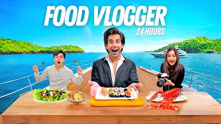 BECOMING REAL FOOD VLOGGER FOR 24 HOURS  Rimorav Vlogs [upl. by Ricarda]