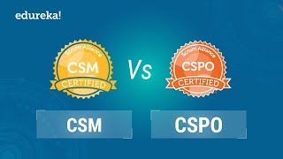 CSM vs CSPO  Which Certification Is Better For You  Edureka [upl. by Ehrsam]