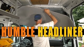 INSTRUCTIONAL  Detailed Sprinter Van Headliner Removal [upl. by Ferino]