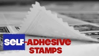 How to Separate SelfAdhesive Stamps [upl. by Ayel]