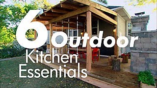 6 Incredible Outdoor Kitchens  DIY Network [upl. by Nnyledam]