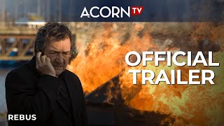 Acorn TV  Rebus  Official Trailer [upl. by Ecnatsnoc]