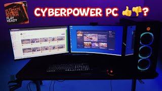 UNBOXING CYBERPOWERPC  My First Gaming PC [upl. by Assanav512]