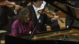 Brahms  Piano Concerto No 2 in Bflat major Hélène Grimaud [upl. by Corotto472]