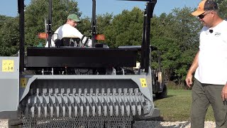 ABSOLUTE DESTRUCTION Large Brush Mulcher Deere 5410 [upl. by Ttenrag]