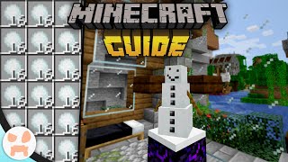 SNOW GOLEMS  SNOW FARMS  The Minecraft Guide  Tutorial Lets Play Ep 63 [upl. by Hicks]