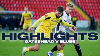 HIGHLIGHTS  Gateshead 11 Southend United [upl. by Elnukeda]