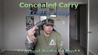 Concealed Carry Stopped By the Police ACTUAL FOOTAGE [upl. by Ahsener]